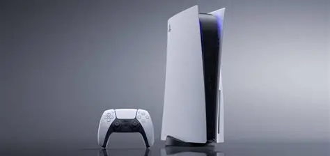 PS5 - Sony PlayStation 5 Digital Edition Gaming Console + Wireless Controller - 16GB GDDR6 RAM, 825GB SSD, 120Hz 8K Output, White